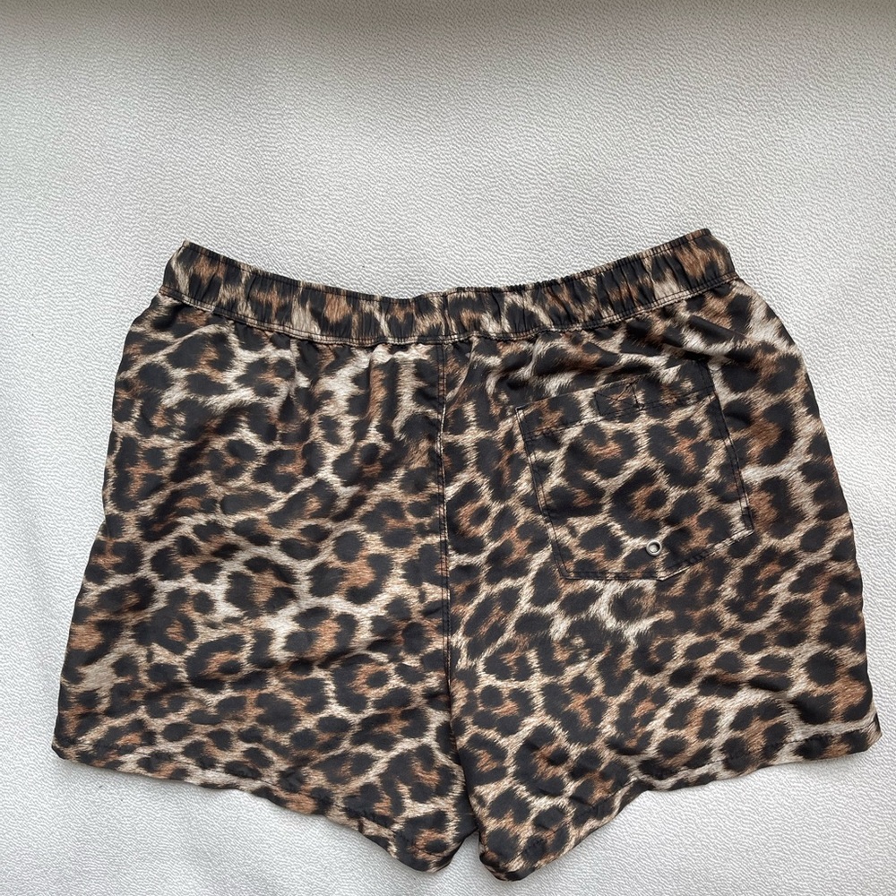 Asos Cheetah Swim Trunks